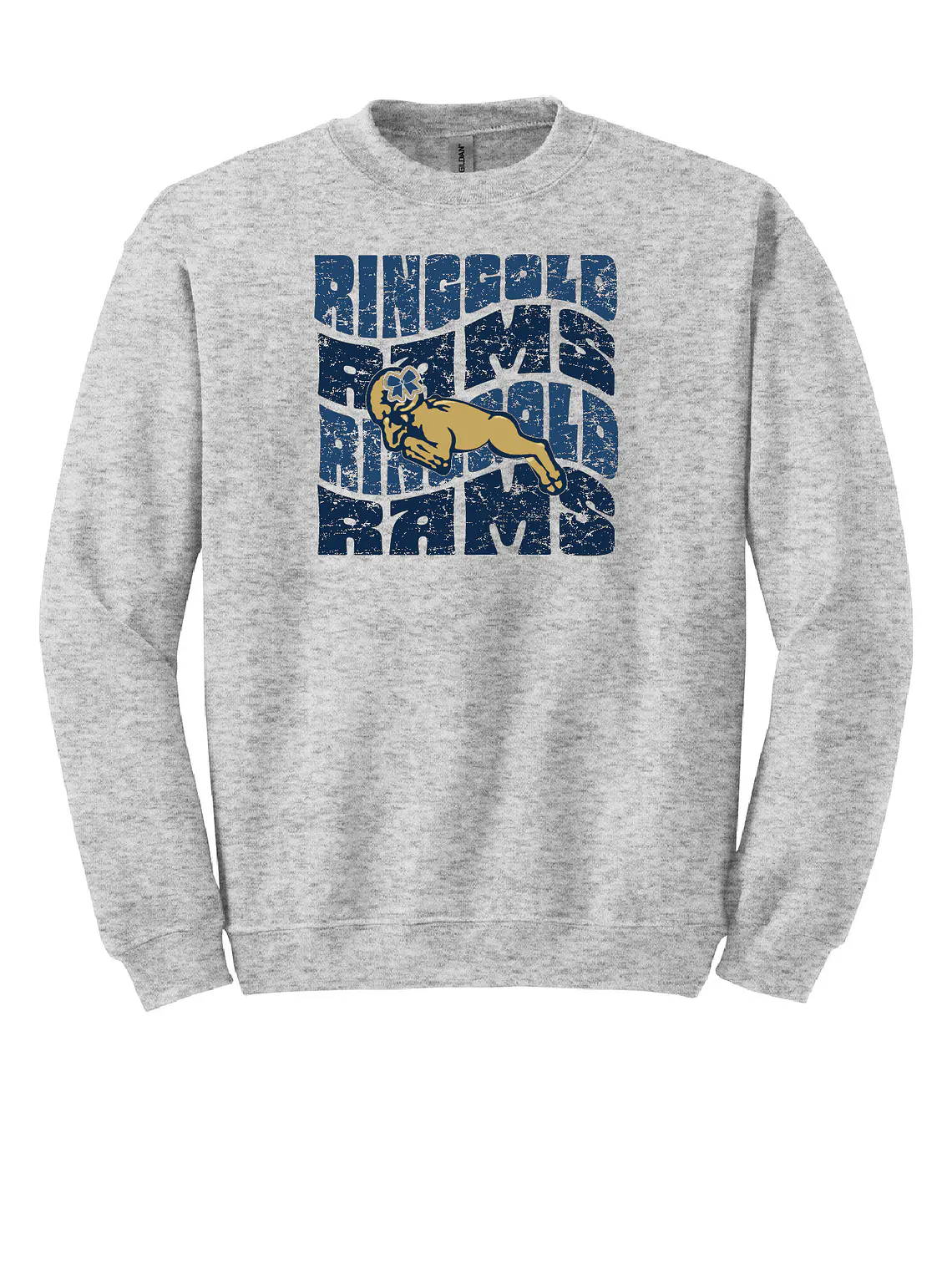 Retro Ringgold Cheer Crewneck 1