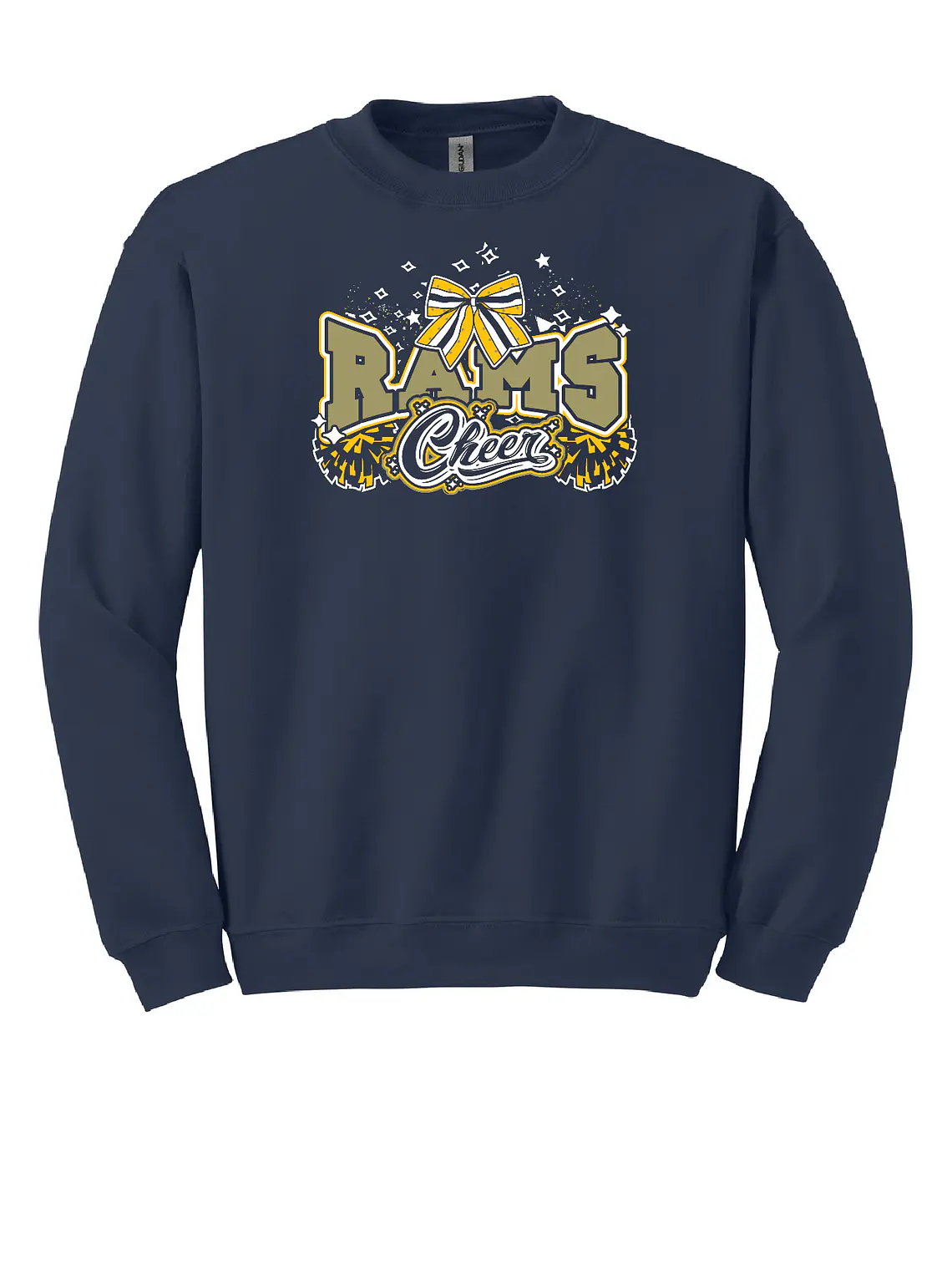 Rams Bow Crewneck 1