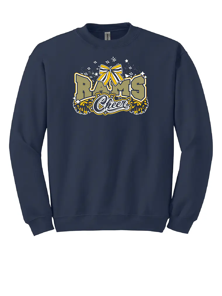 Rams Bow Crewneck 1