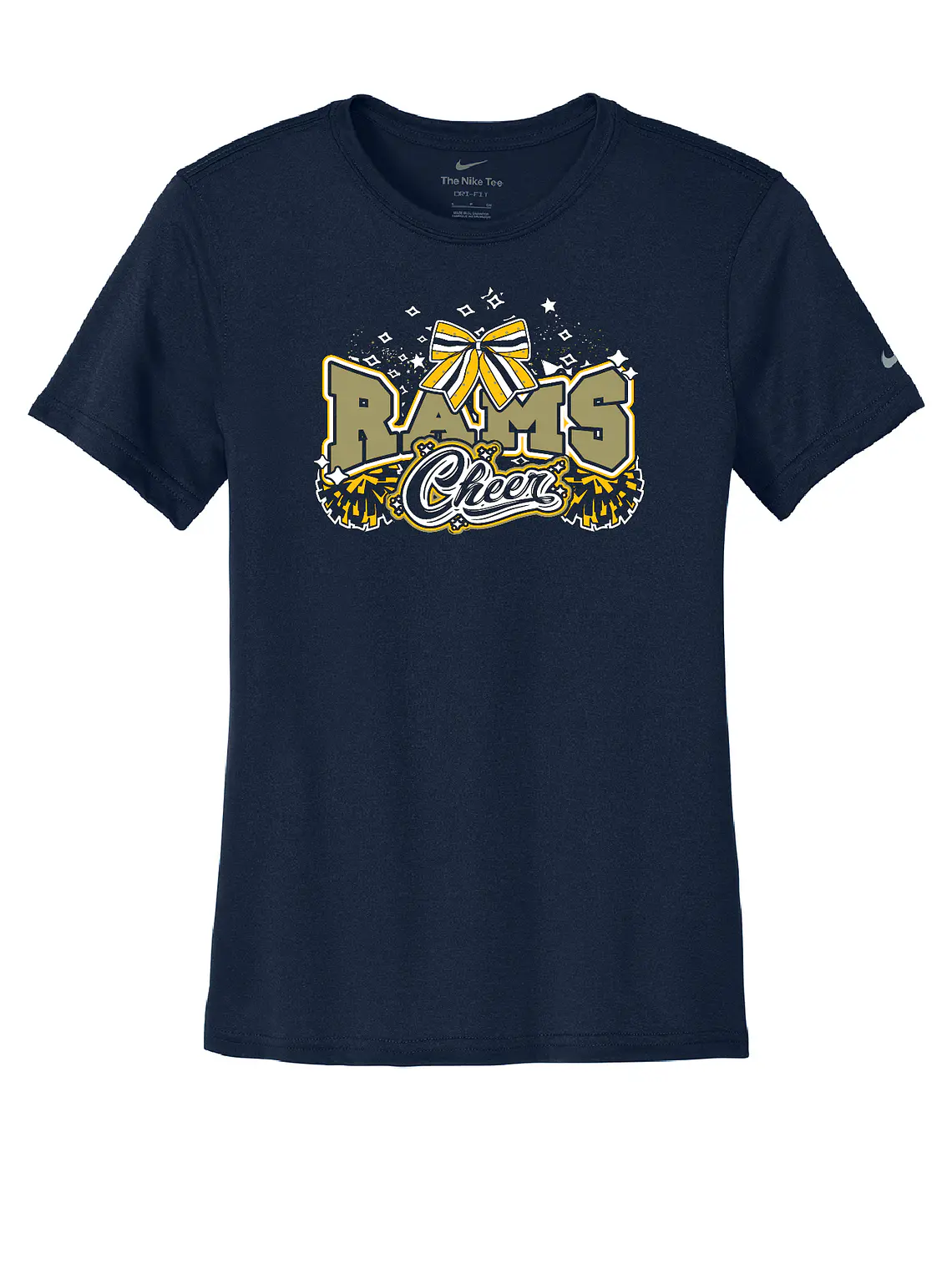 Nike Rams Bow Tee (Ladies & Unisex Styles Available) 1