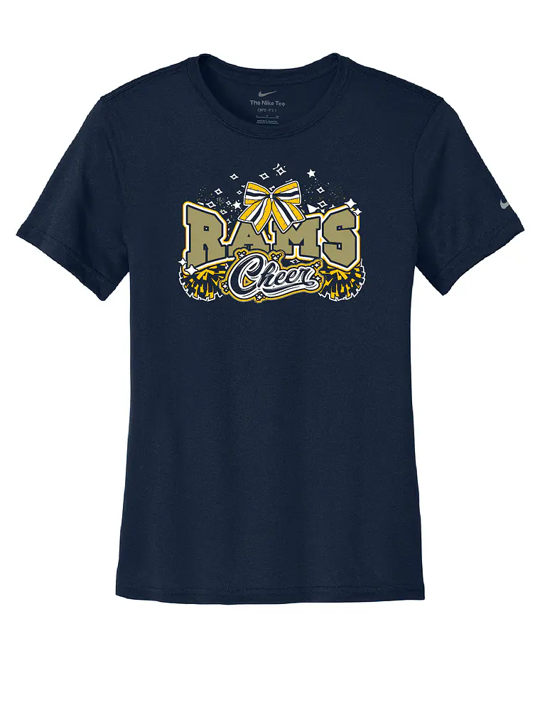 Nike Rams Bow Tee (Ladies & Unisex Styles Available) 1