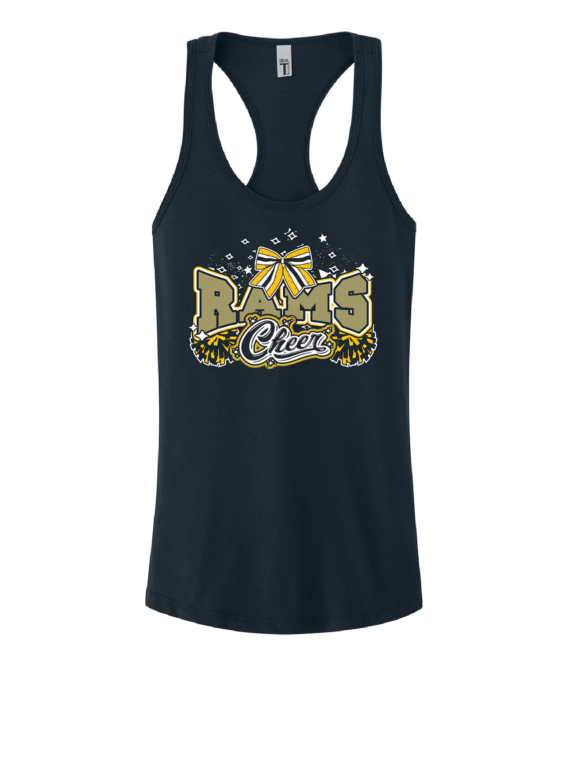 Rams Bow Racerback Tank 1
