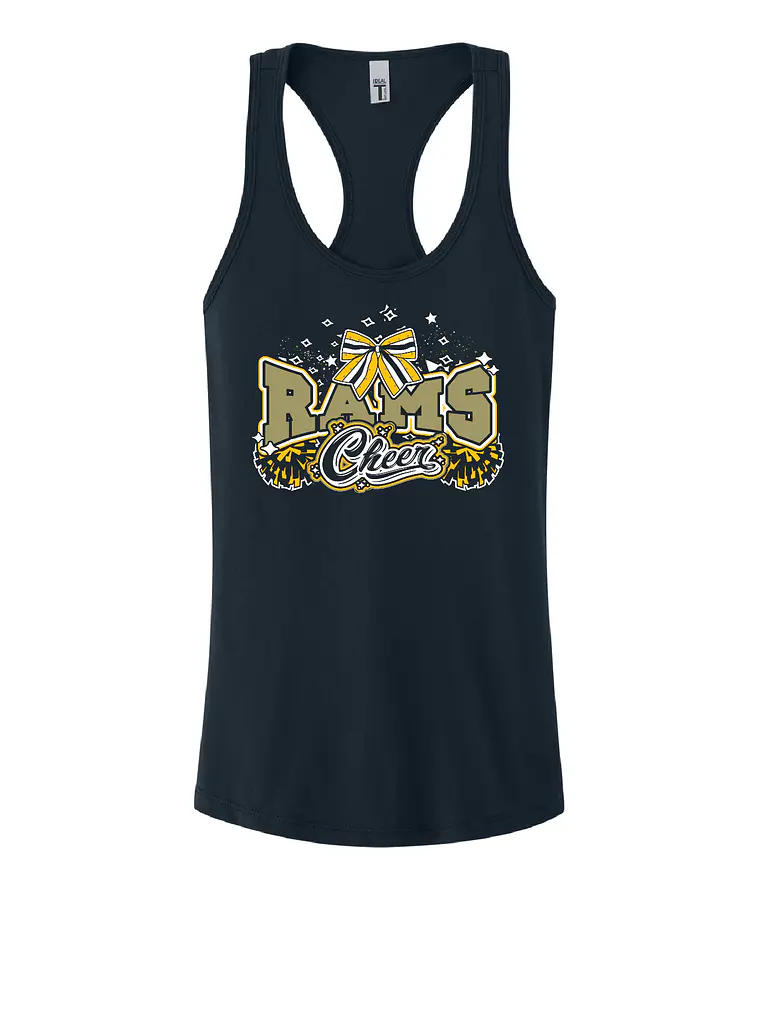 Rams Bow Racerback Tank 1