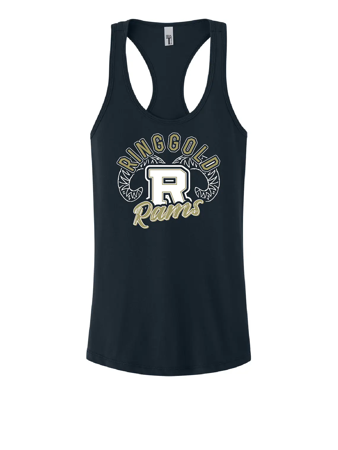 Ram Horns Racerback Tank 1