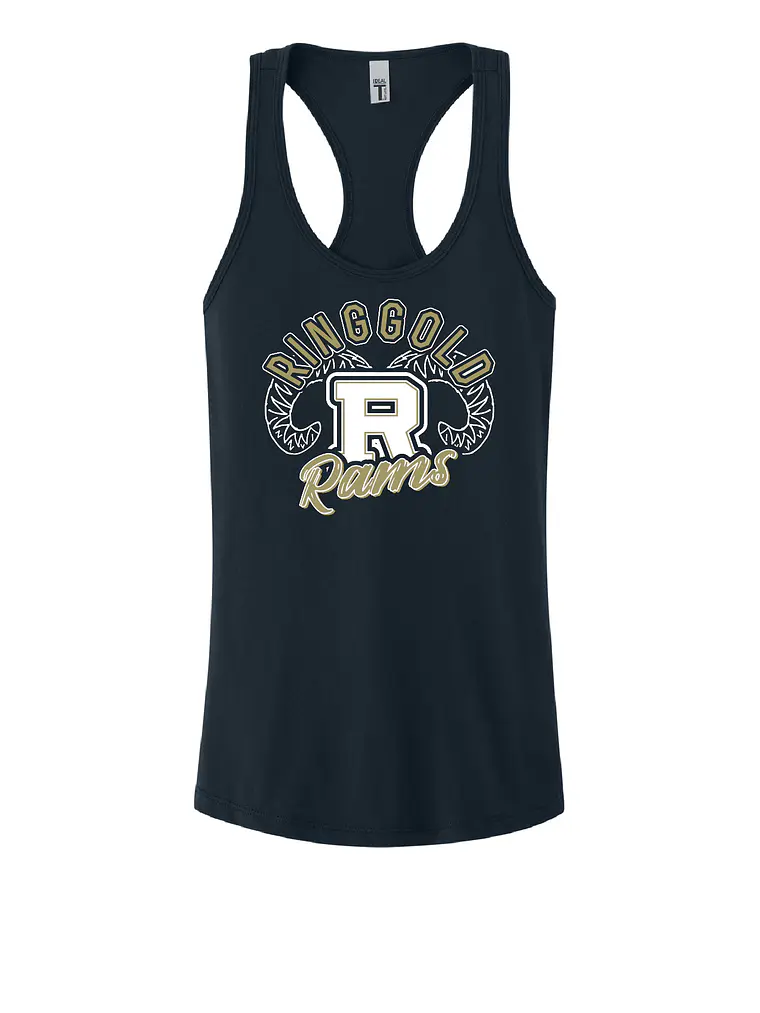Ram Horns Racerback Tank 1