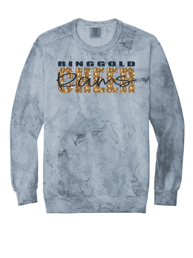 Rams Color Blast Crewneck 1