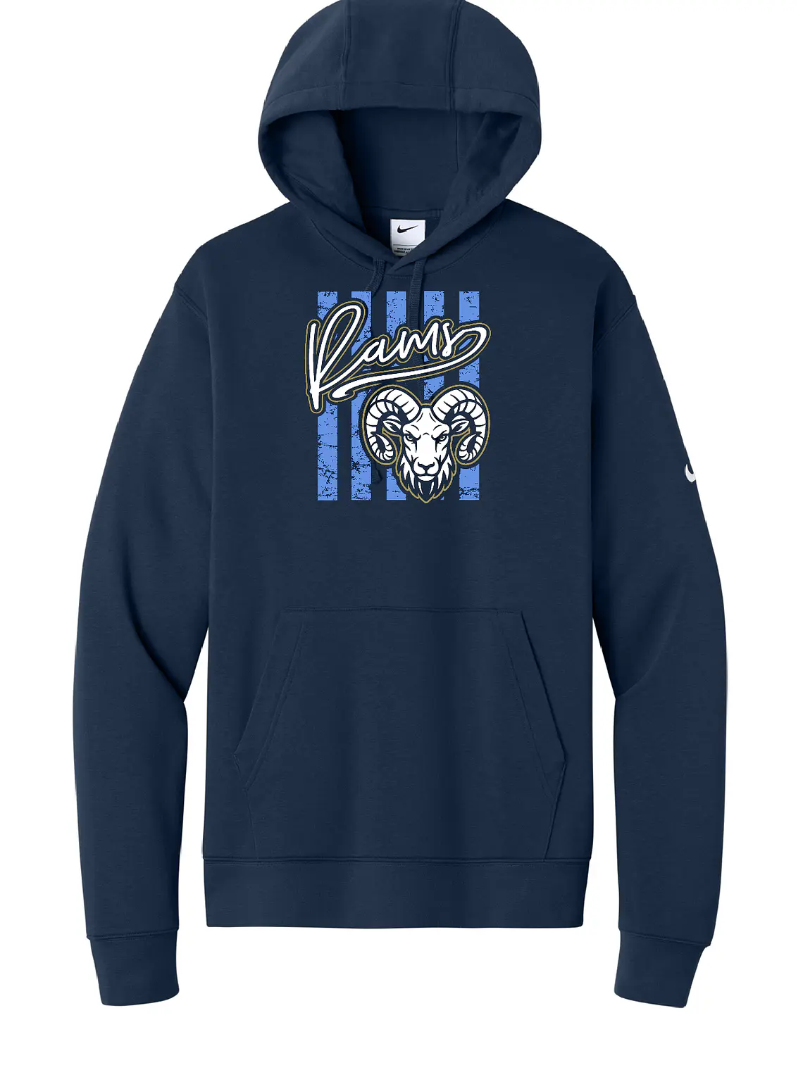 Nike Navy Mascot Hoodie (Adult Only) 1
