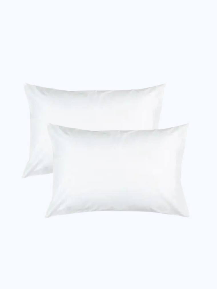 Pack de 2 Fundas De Almohadas Blancas 50x70  1