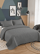 Cubrecama Quilt 1.5 Plazas Liso Texturizado + 1 Funda Almohada - Miniatura 6