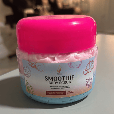 Crema Smoothie exfoliante Body Scrub Royal Cosmetics 250cc