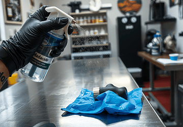 ¿Cada cuánto debo desinfectar las superficies de mi estudio?