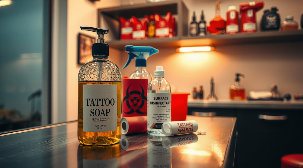 ¿Qué productos son obligatorios para la sanidad en un estudio?