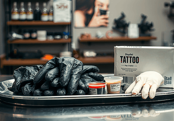 Cómo elegir los mejores guantes: nitrilo vs. látex en el tatuaje