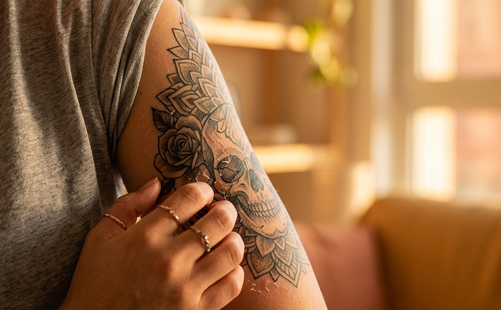 ¿Por qué mi tatuaje pica tanto mientras cicatriza?