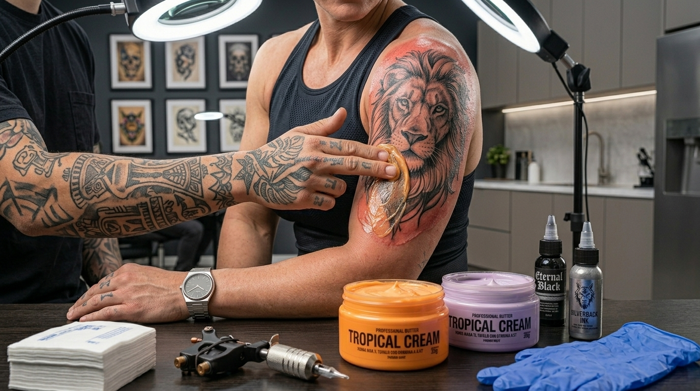 Qué crema es mejor para un tatuaje recién hecho?