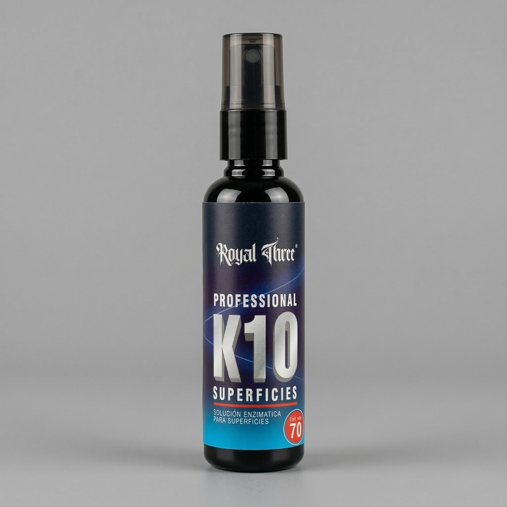LIMPIADOR ENZIMÁTICO PARA SUPERFICIES K-10 70cc