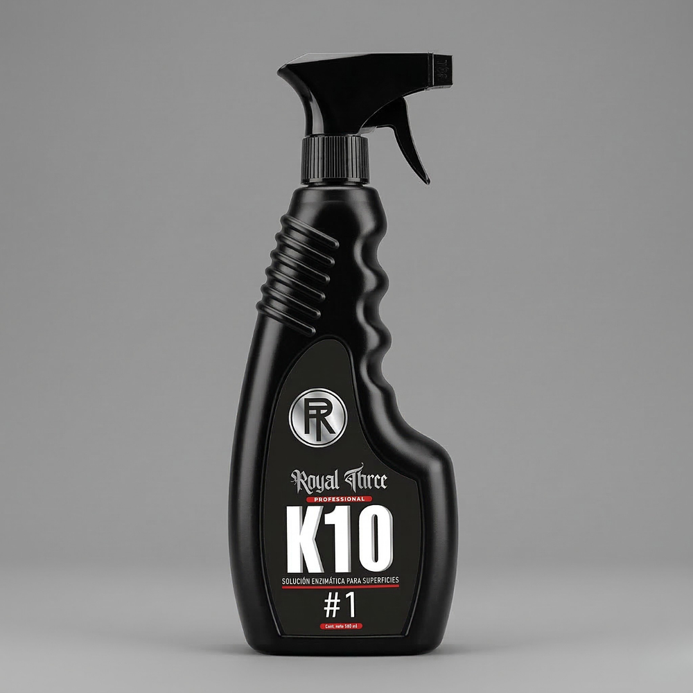 LIMPIADOR ENZIMÁTICO PARA SUPERFICIES K-10 500cc