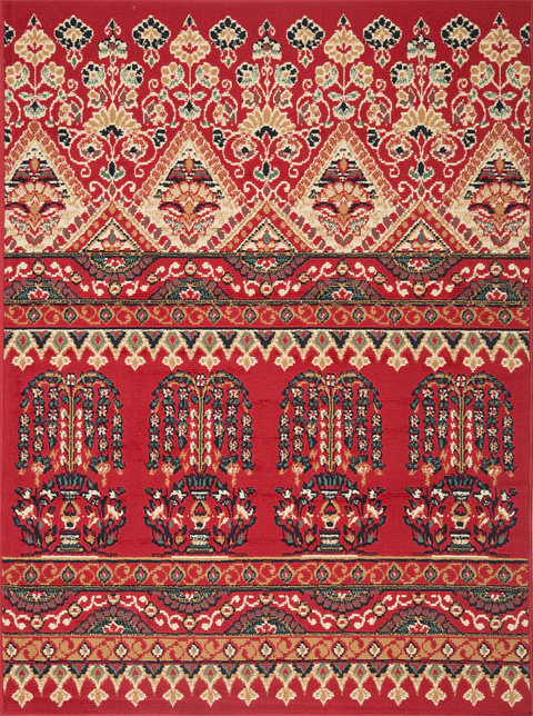 Alfombra Margarita Rojo