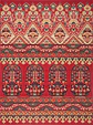 Alfombra Margarita Rojo - Miniatura 1