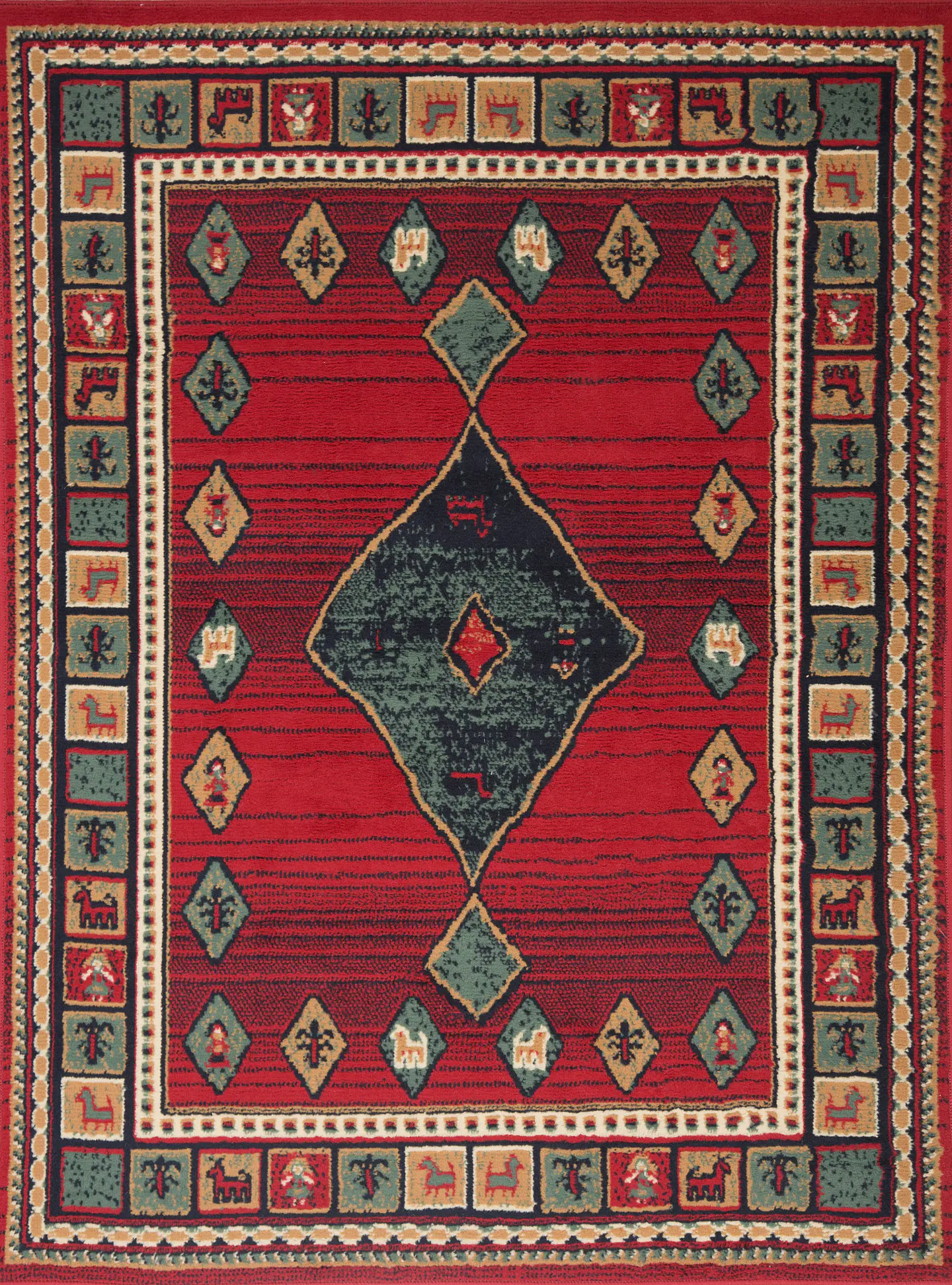 Alfombra Zinnia Rojo 1