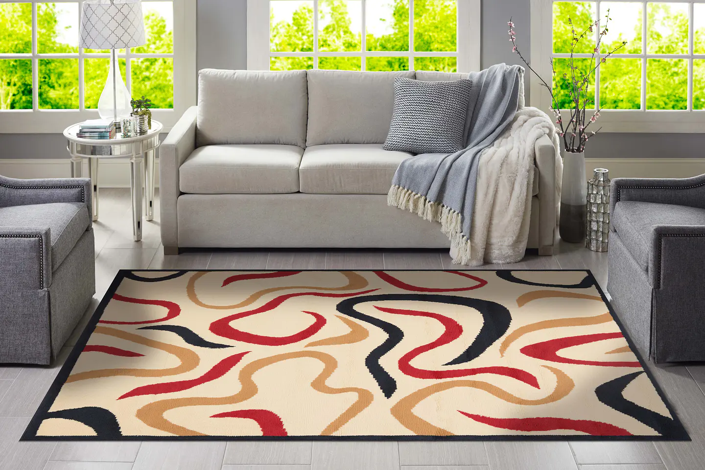 Alfombra Pensamiento Beige 2