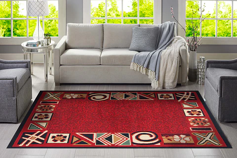 Alfombra Melisa Rojo