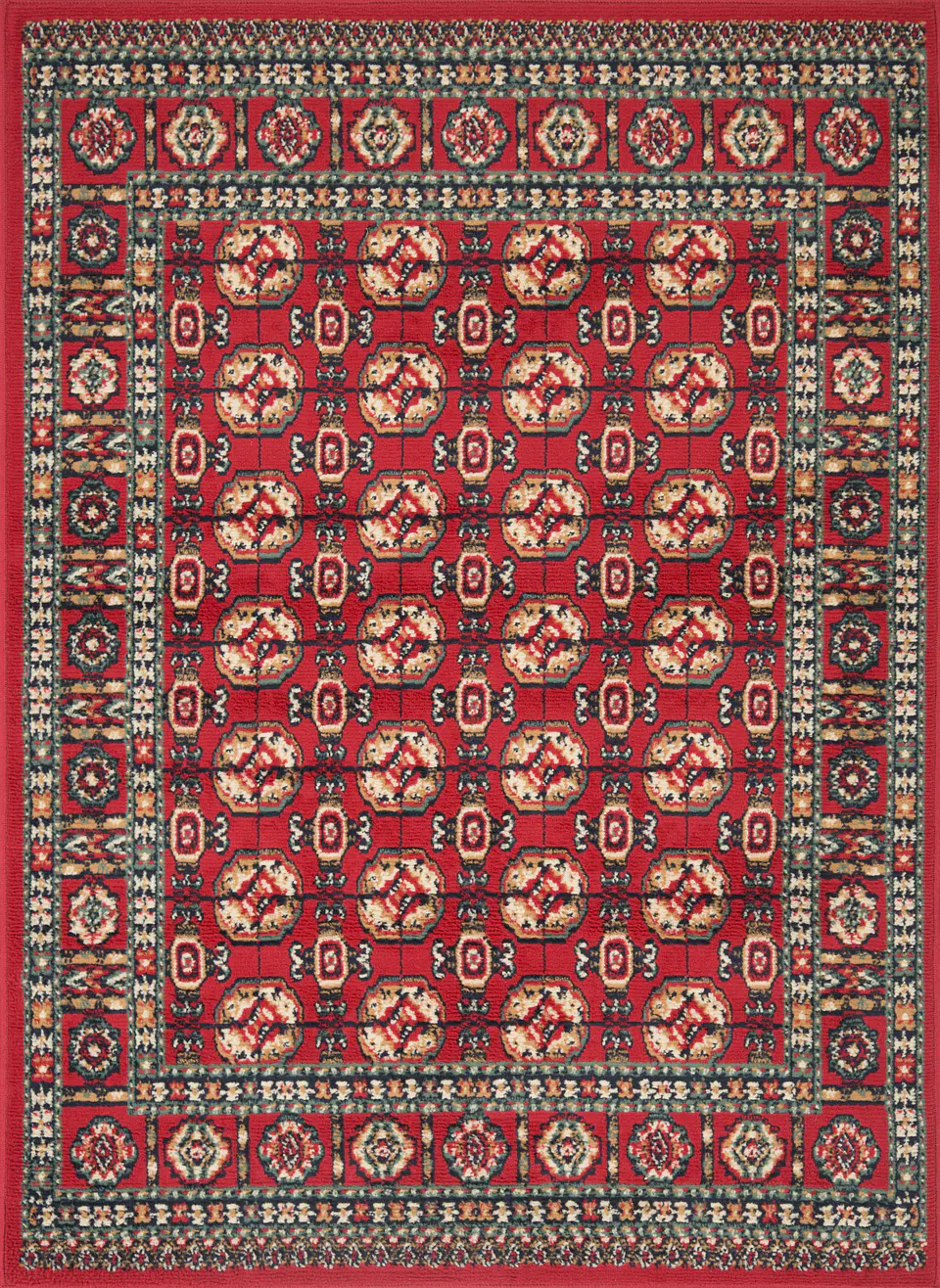Alfombra Dalia Rojo 1