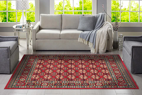 Alfombra Dalia Rojo