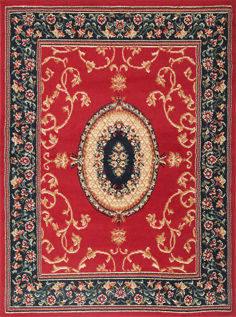 Alfombra Camelia Rojo