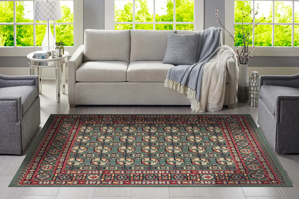 Alfombra Dalia Verde 2