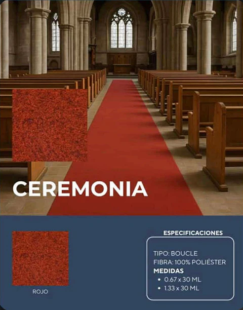 Pasillo Ceremonia 133cm