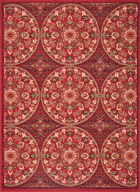 Alfombra Jazmin Rojo