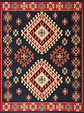 Alfombra Fresia Negro - Miniatura 1