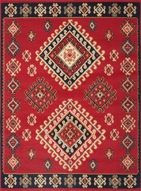 Alfombra Fresia Rojo