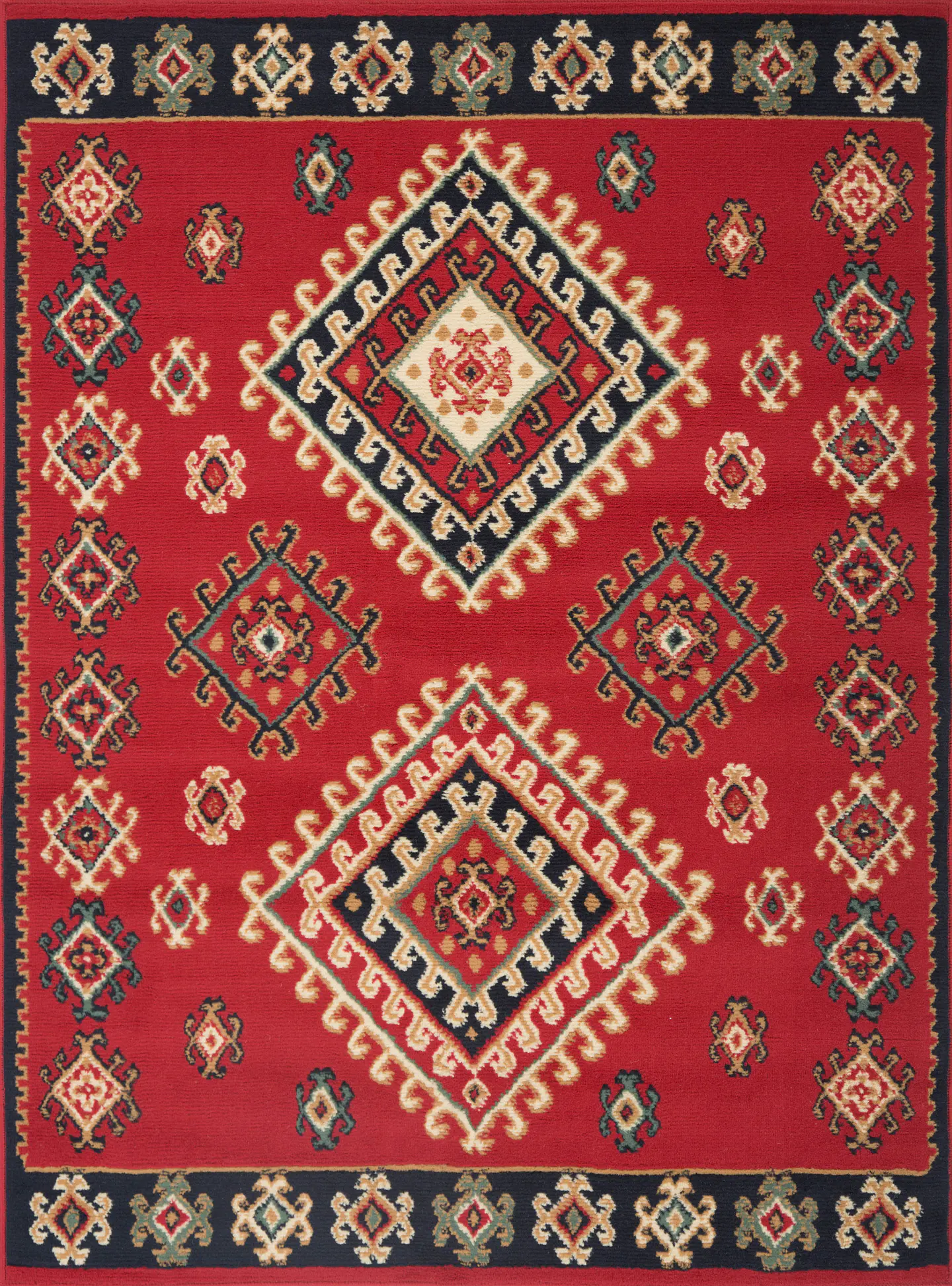 Alfombra Fresia Rojo 1