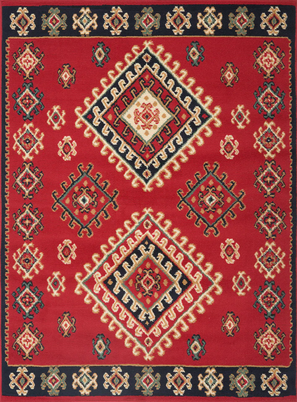 Alfombra Fresia Rojo 1