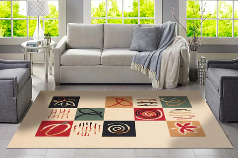 Alfombra Amapola Beige