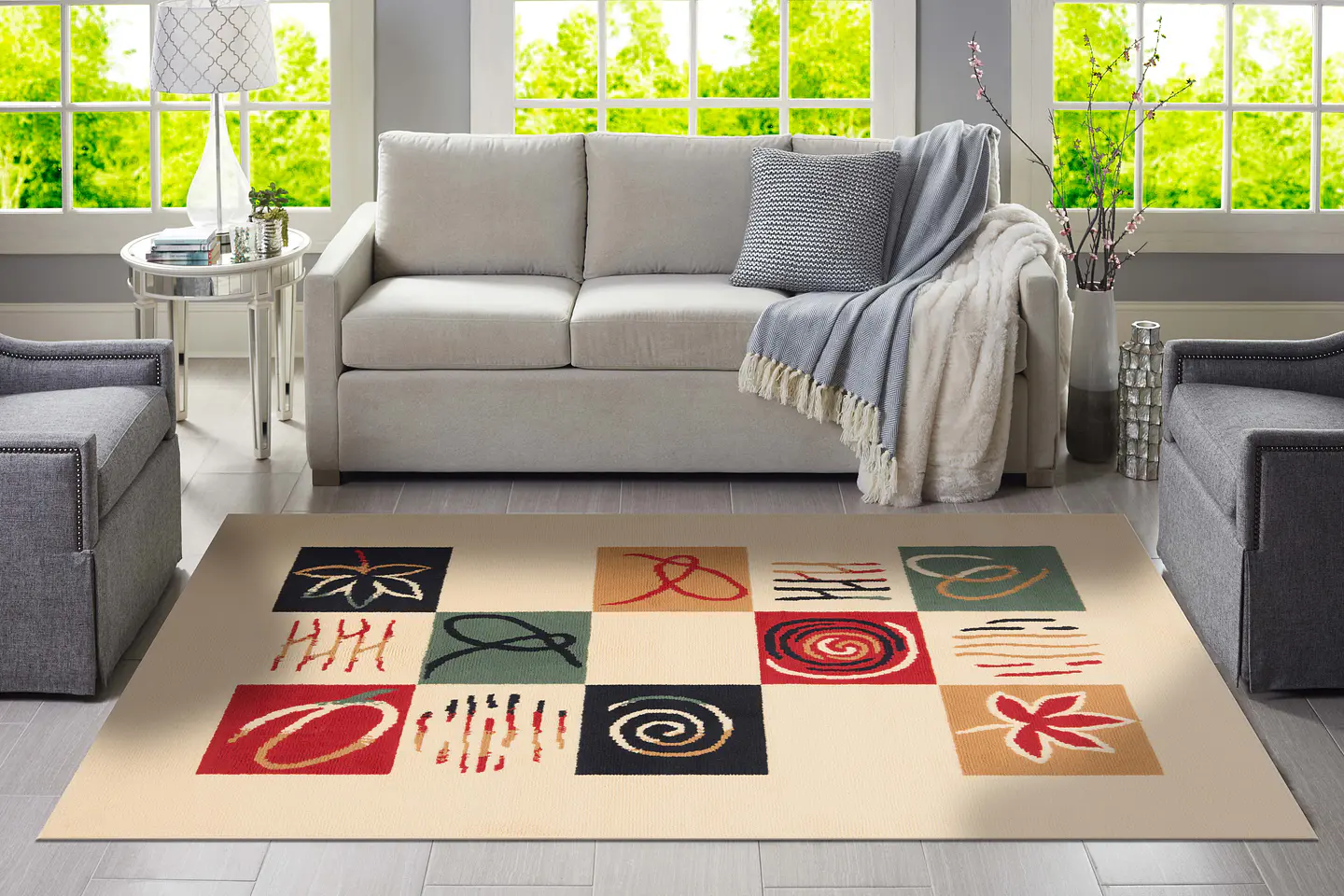 Alfombra Amapola Beige 2
