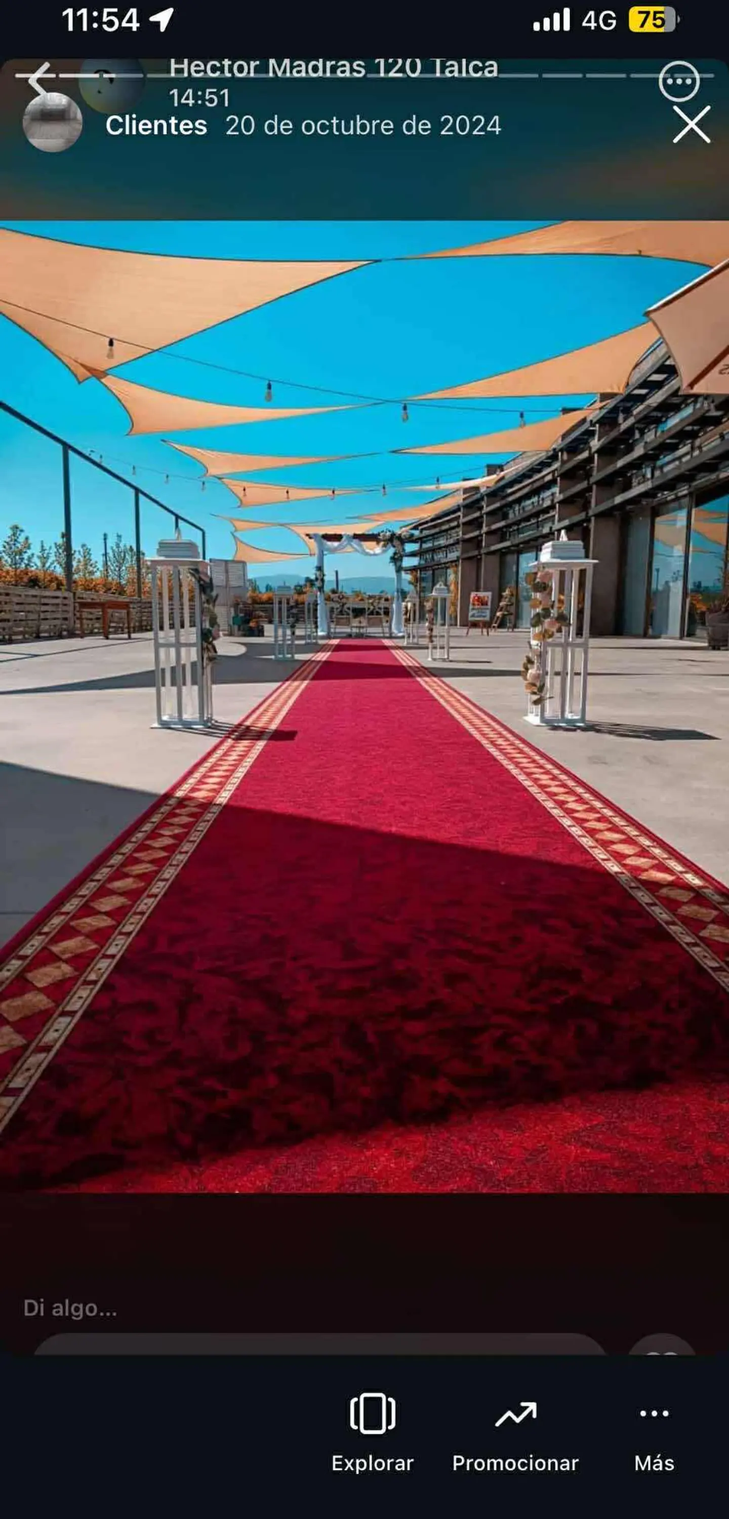 Pasillo Madras Rojo 133cm Ancho 1