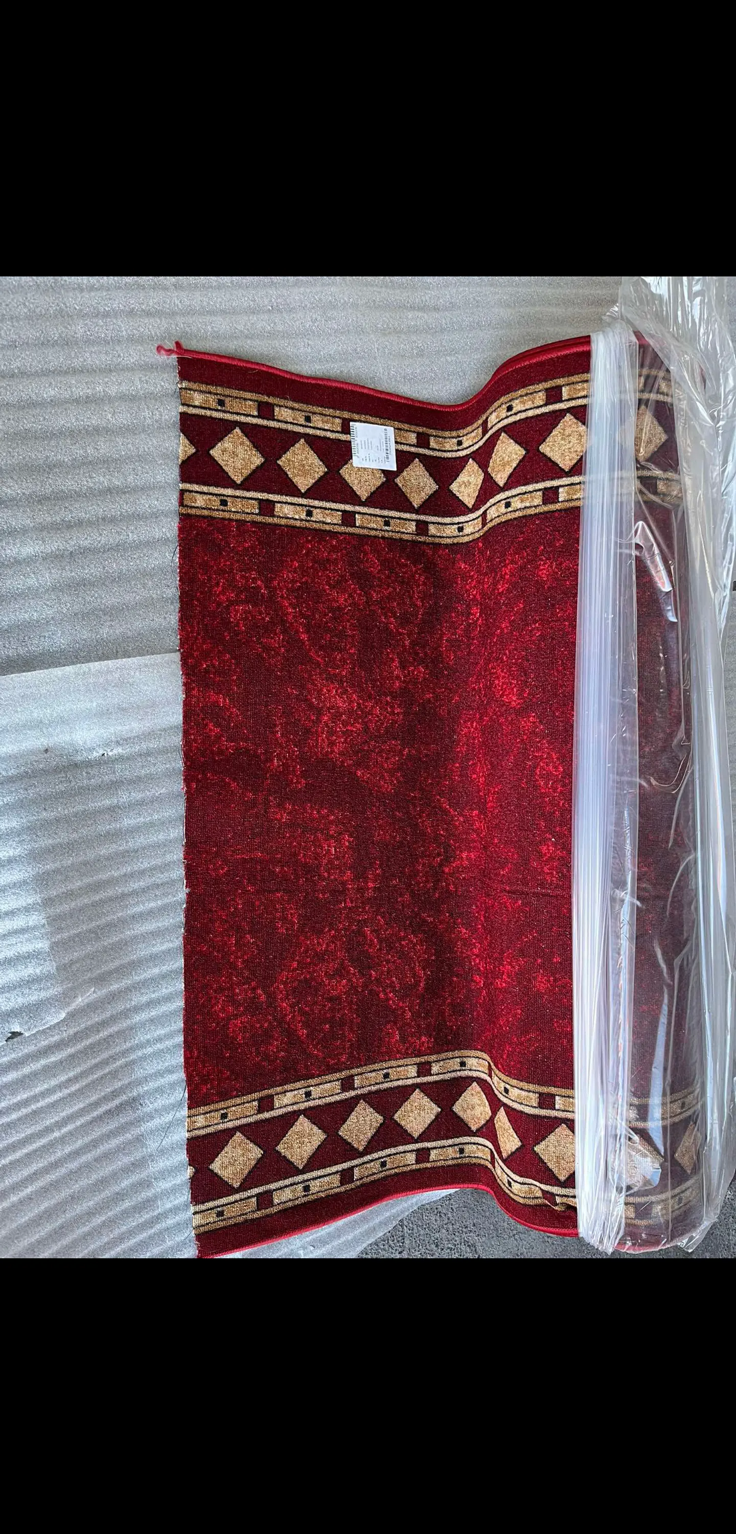 Pasillo Madras Rojo 133cm Ancho 3