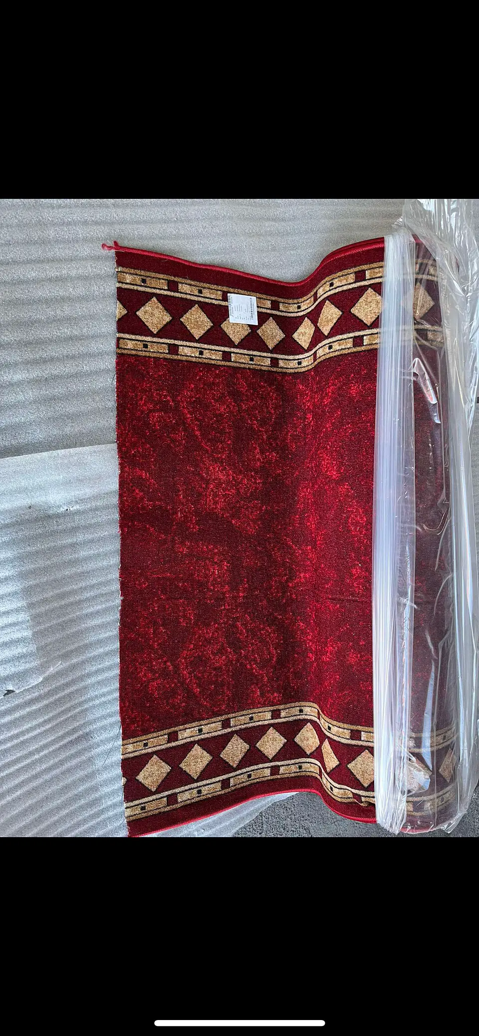 Pasillo Madras Rojo 133cm Ancho 3