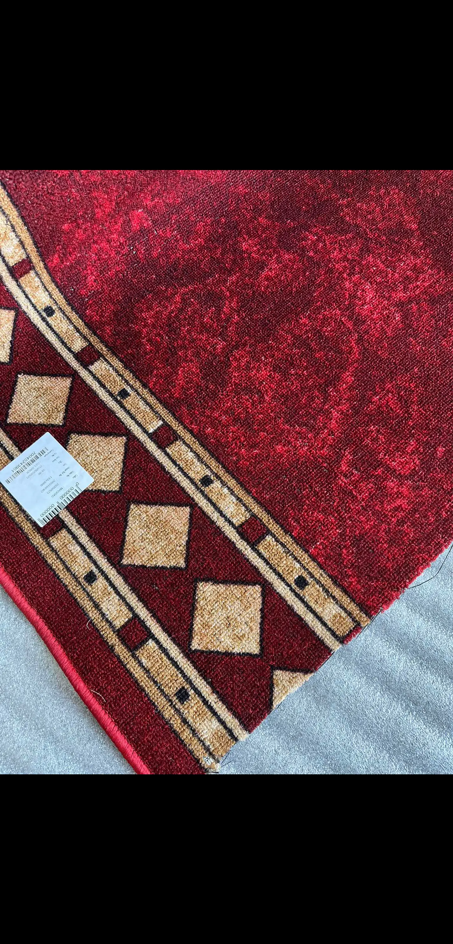 Pasillo Madras Rojo 133cm Ancho 4