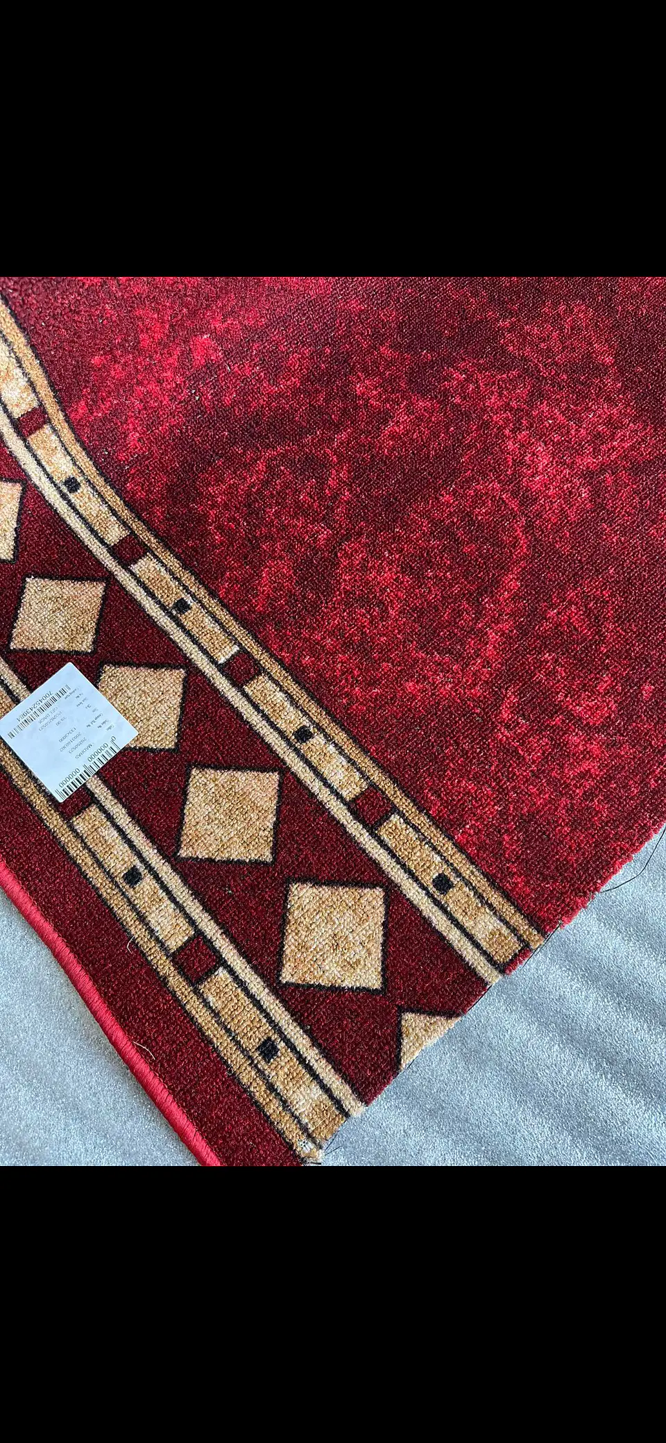 Pasillo Madras Rojo 133cm Ancho 4