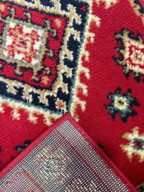 Bajada de cama Fresia Rojo