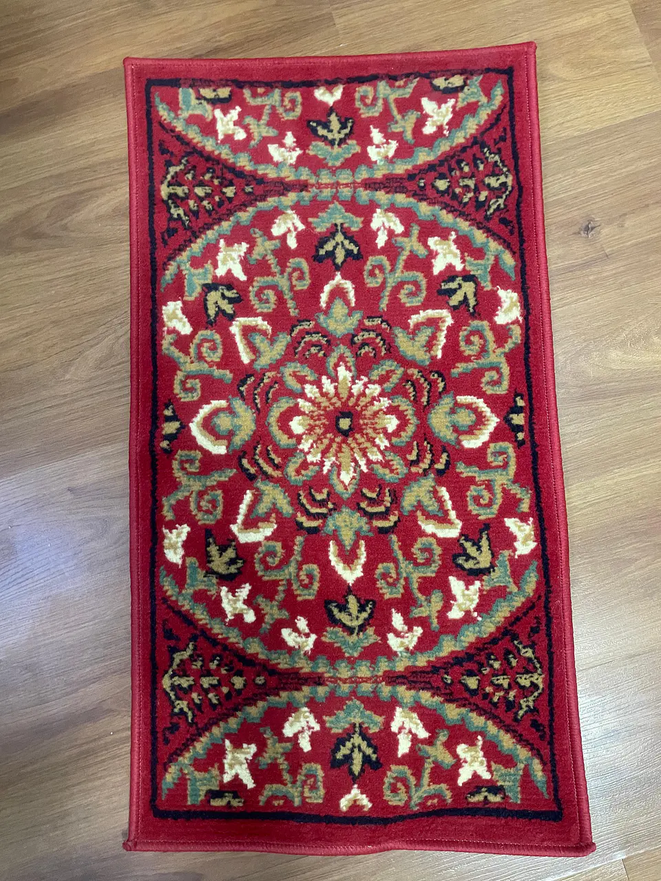 Bajada de cama Jazmin Rojo 1
