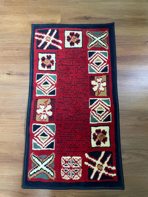 Bajada de cama Melisa Rojo