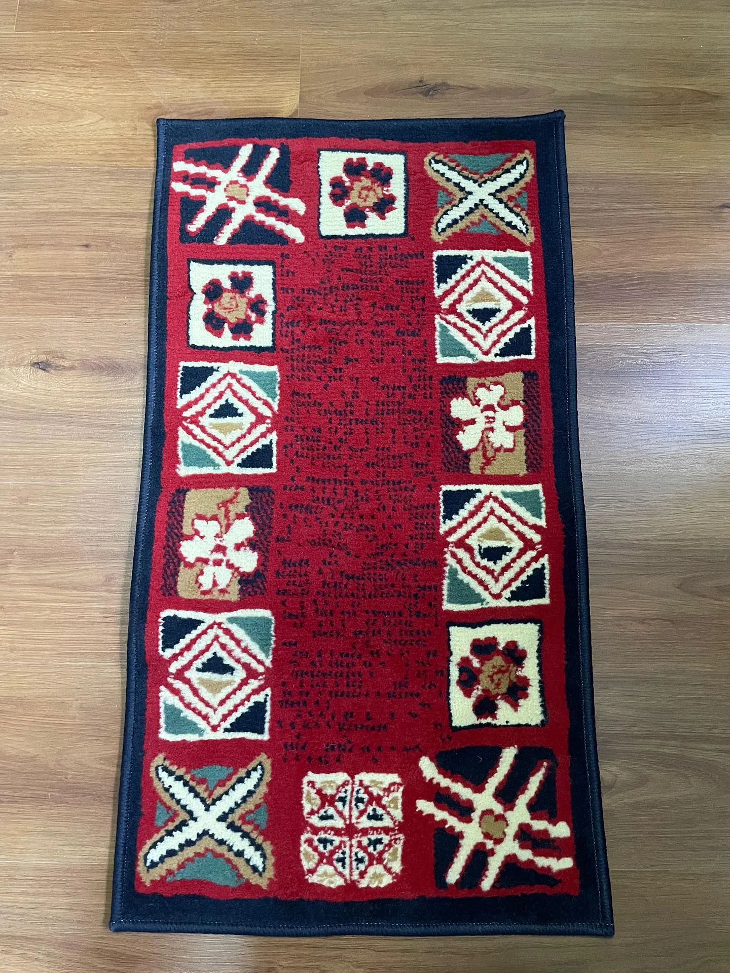 Bajada de cama Melisa Rojo 1