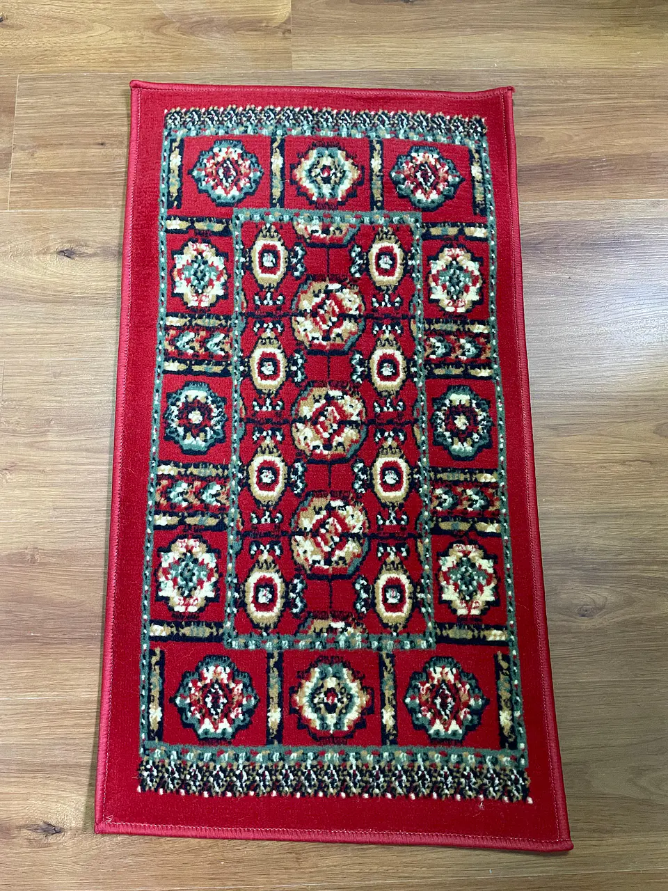 Bajada de cama Dalia Rojo 1