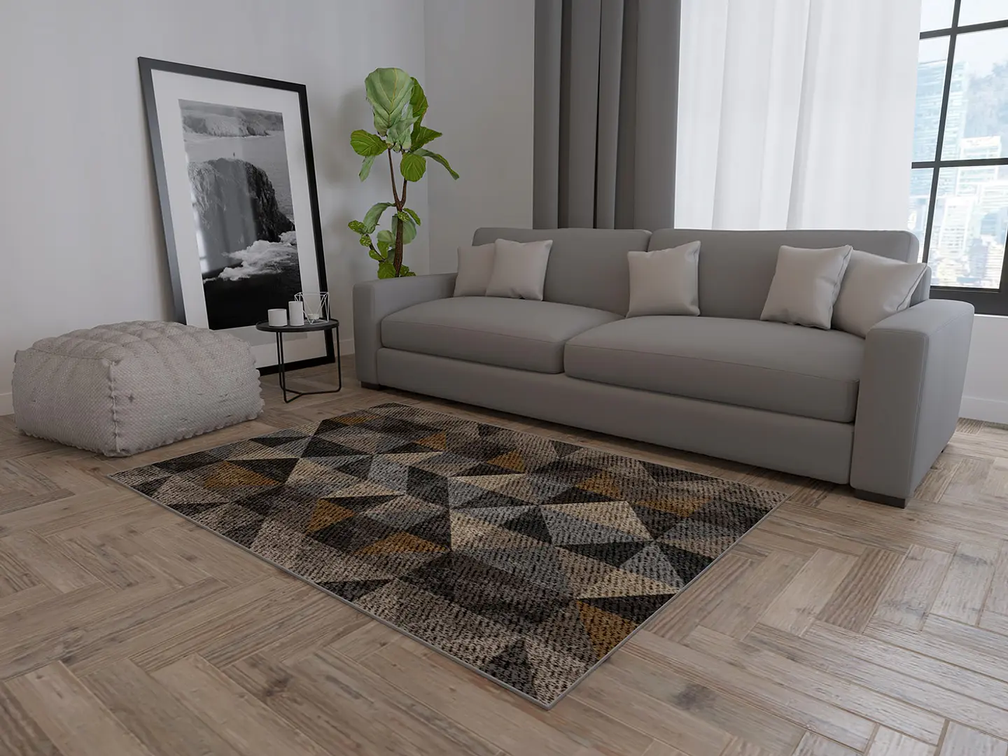 Alfombra Triangle 2