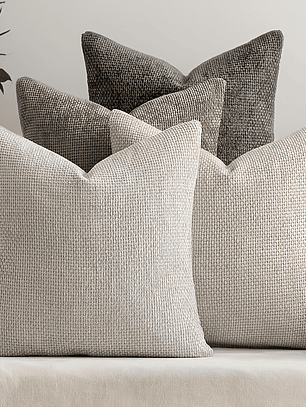 4pcs Bohemian Style Polyester Zipper Cover Pillows - Soft Sherpa Fabric, Neutral Tone, Machine Washable, Ideal for Modern Farmhouse, Bedroom, Living Room Decor, Living Room Decor|Bohemian Style Pillow